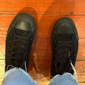 Black Converse High Top Shoes